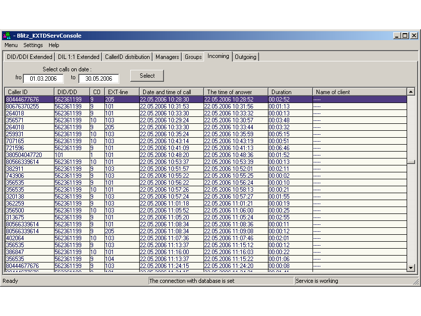 Blitz KX-TD TAPI Server 5.1.1.